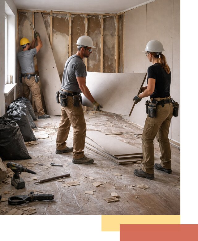 Демонтаж стеновых панелей в Георгиевске быстро и аккуратно