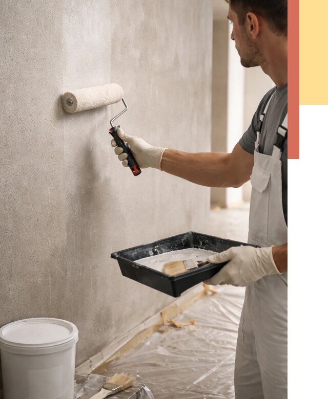 Грунтовка стен в Георгиевске от 2268 руб. м2 — быстро, недорого, с материалом | ОТДЕЛОЧНИК-Грг