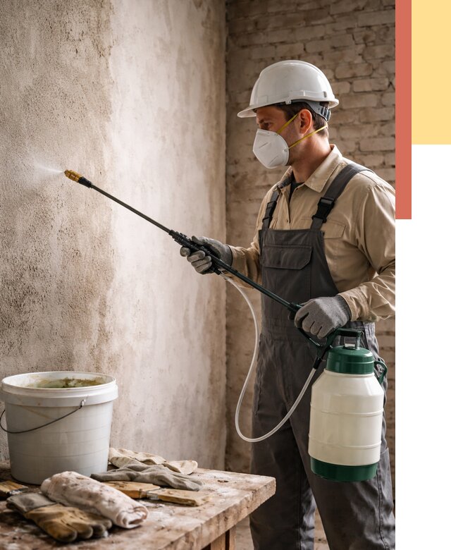 Антисептическая обработка стен в Георгиевске от 1237 руб. — быстро и недорого | ОТДЕЛОЧНИК-Грг