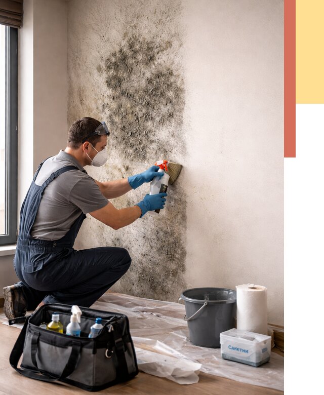 Удаление плесени со стен в Георгиевске от 2216 руб. — быстро и недорого | ОТДЕЛОЧНИК-Грг