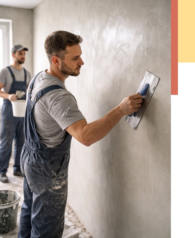 Глянцевание штукатурки стен в Георгиевске от 7730 руб. — услуги и затирка | ОТДЕЛОЧНИК-Грг