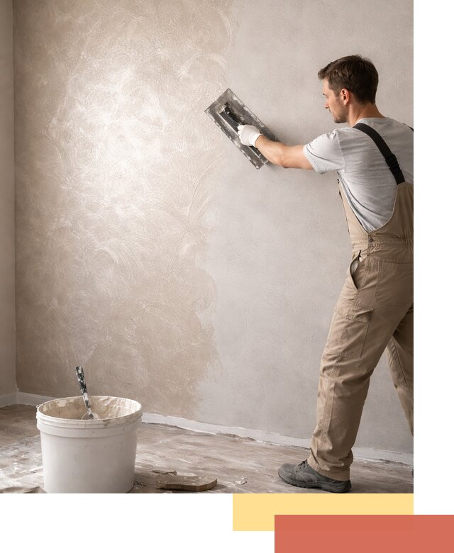 Декоративная штукатурка «Мокрый шелк» под ключ в Георгиевске