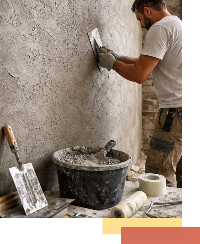 Декоративная штукатурка лофт в Георгиевске — отделка стен и потолков