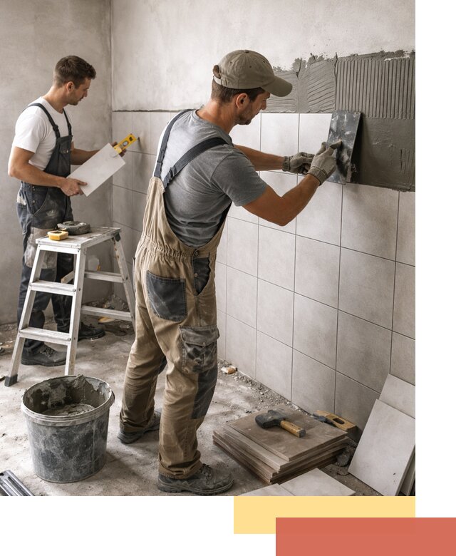 Укладка плитки на стены в Георгиевске профессионально и надежно