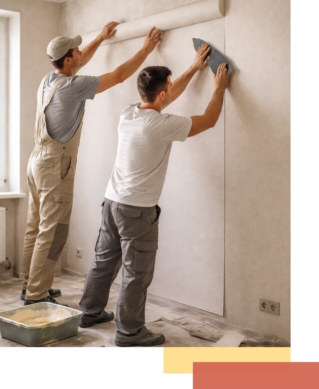 Поклейка виниловых обоев в Георгиевске профессионально и качественно