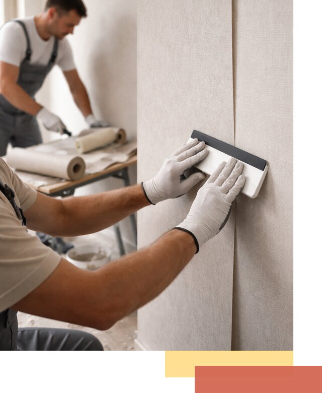 Поклейка обоев под покраску в Георгиевске профессионально и быстро