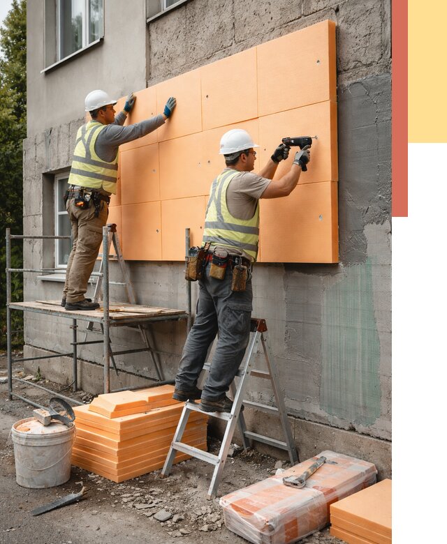 Утепление стен пеноплексом в Георгиевске от 1907 руб./м2 — быстро и недорого | ОТДЕЛОЧНИК-Грг