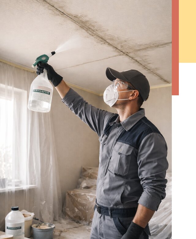 Антисептическая обработка потолка в Георгиевске от 2577 руб. | ОТДЕЛОЧНИК-Грг