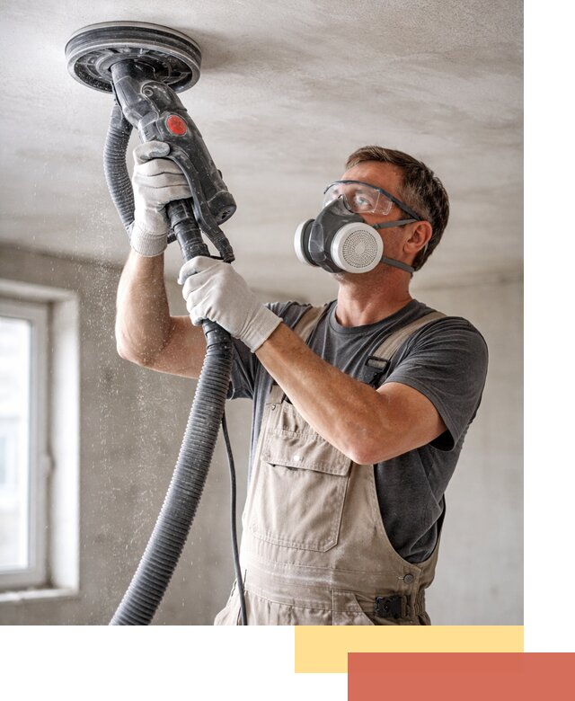 Шлифовка потолка в Георгиевске — качественная подготовка под отделку