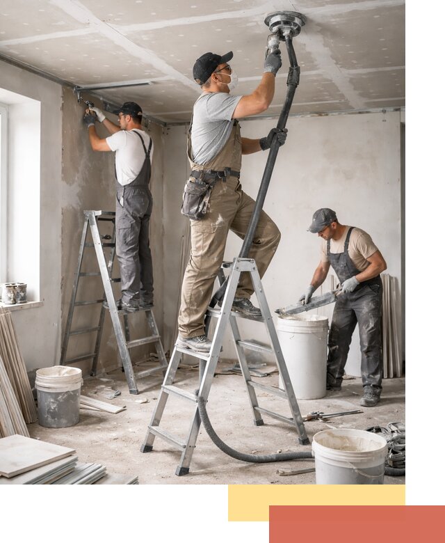 Ремонт потолка из гипсокартона в Георгиевске: быстрый и качественный монтаж