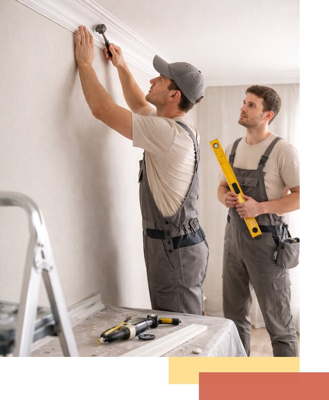 Монтаж потолочного плинтуса в Георгиевске качественно и быстро